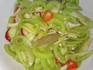 Маринованные зеленые помидоры
