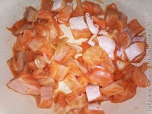 Семга с рисом