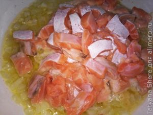 Семга с рисом