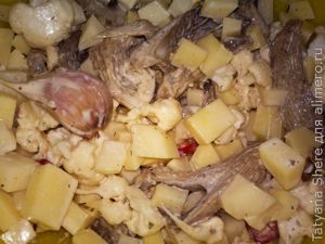 Вешенки с картошкой в духовке