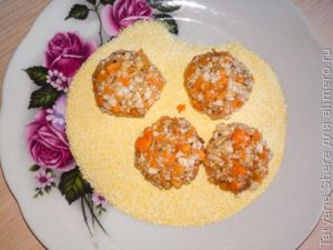 Морковные котлеты