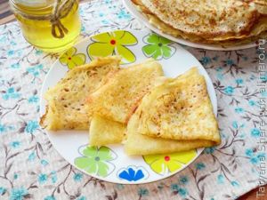 Блинчики ванильные