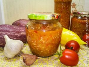 Аджика из баклажанов