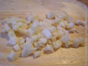 Кальмар, чеснок Кальмар, чеснок