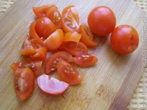 салат с салом, чери салат с салом, чери