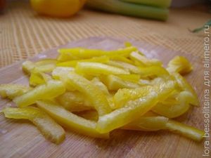 салат с салом, перец салат с салом, перец