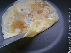 блины на кефире, в сковороде блины на кефире, в сковороде