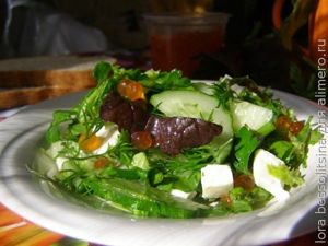 зеленый перекус