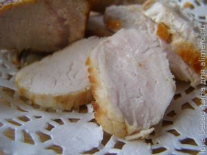 канапе, ломтики мяса канапе, ломтики мяса