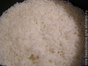 пиленгас в кляре с овощами, рис пиленгас в кляре с овощами, рис