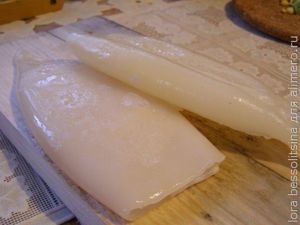 кальмары, разморозка кальмары, разморозка
