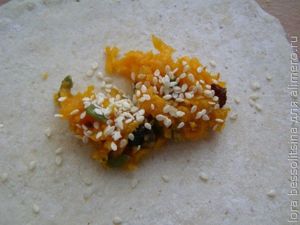 постные конвертик, начинка постные конвертик, начинка