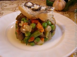 рыба с овощами
