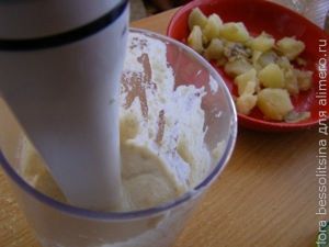 гриьной суп-пюре, в блендере гриьной суп-пюре, в блендере