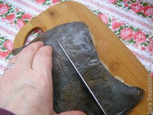 камбала с гречкой, камбала камбала с гречкой, камбала