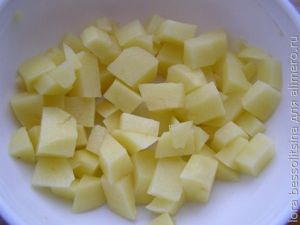 салат с кетой, картошка салат с кетой, картошка