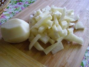 постный борщ, картошка постный борщ, картошка