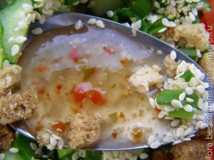салат великопостный, соус салат великопостный, соус
