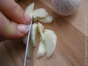 великопостные бантики, чеснок великопостные бантики, чеснок