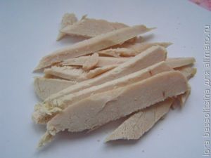 салат с черемшой, мясо отварное салат с черемшой, мясо отварное