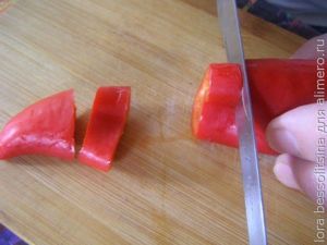 шашлык из шампиньонов, перец болгарский шашлык из шампиньонов, перец болгарский