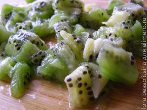 салат с манго, киви салат с манго, киви