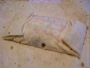 шаурма овощная, конвертик шаурма овощная, конвертик
