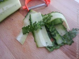 каприз по-корейски, слайсы огурцовые каприз по-корейски, слайсы огурцовые