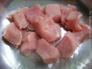 шашлычки с мандариновым соусом, мясо шашлычки с мандариновым соусом, мясо