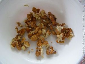 салат с орехами и лавашом, орехи салат с орехами и лавашом, орехи
