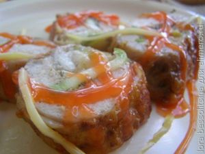 куриные рулетики с сельдереем