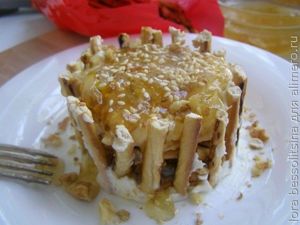 десерт для внука, с кунжутом десерт для внука, с кунжутом