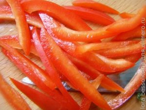 омлет, перец омлет, перец