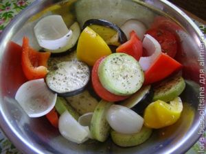 овощной шашлык, под специями овощной шашлык, под специями