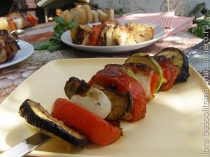 овощной шашлык