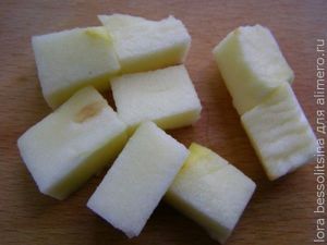 салат арбузный, яблоко салат арбузный, яблоко