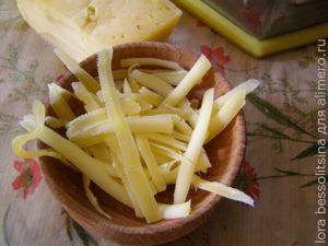 суп с бычками, сыр суп с бычками, сыр