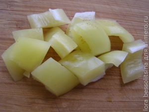 яичница овощная, перец яичница овощная, перец