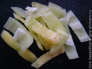 грудка с манго, перец грудка с манго, перец
