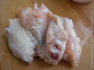 легкий суп. крылышки легкий суп. крылышки