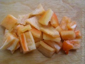 легкий суп, перец легкий суп, перец