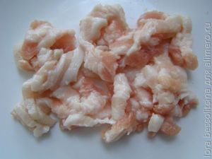 гороховая каша, бекон гороховая каша, бекон