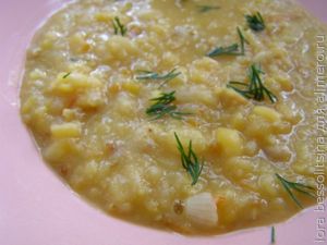 гороховая каша, готово гороховая каша, готово