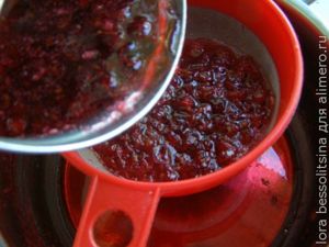 желе из красной смородины, перетираем желе из красной смородины, перетираем