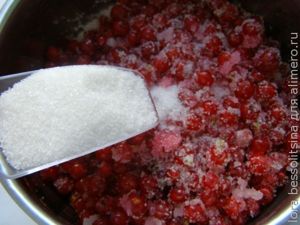 желе из красной смородины, сахар желе из красной смородины, сахар