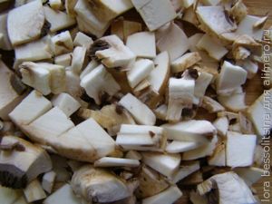 гороховая каша, грибы гороховая каша, грибы