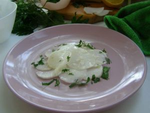 карпаччо, готово карпаччо, готово