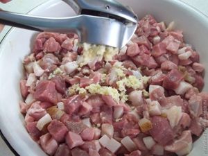 Украинская домашняя колбаса