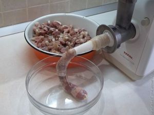 Украинская домашняя колбаса