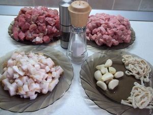 Украинская домашняя колбаса